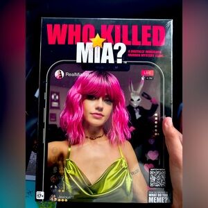 A murd3r mystery game! Opened and used